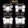 5 LED USB Rechargeable Headlamp; Portable Built-in 18650 Battery Head Flash Light; Waterproof For Expedition Outdoor Camping Fishing